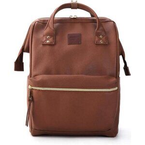 Kah&Kee Leather Backpack for Women and Men 15-inch Laptop Bag | Teacher